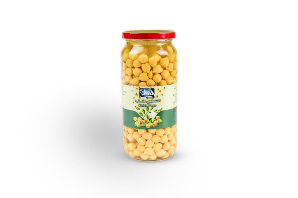 الذواق– حمص معلب (12×580 جم) للطبخ اليومي والمطابخ التجارية