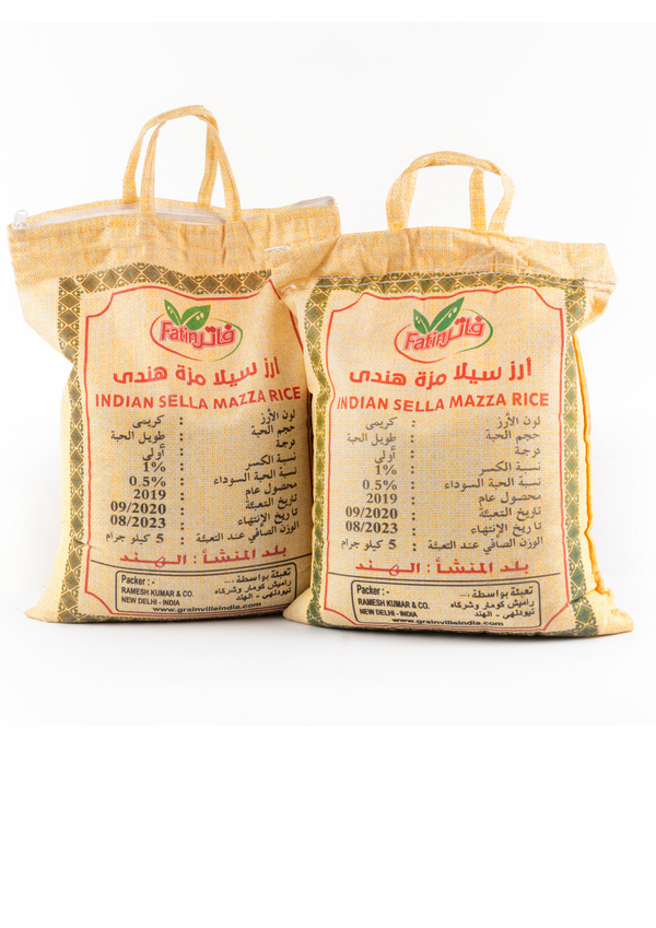 أرز كريمي سيلا PR-11 عالي الجودة طويل الحبة من فاتن 5*8